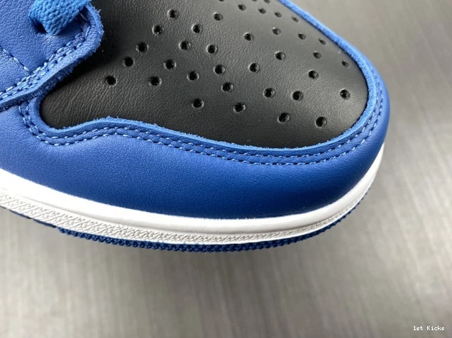 1st Kicks Shoes Air 555088-404 Blue' 'Dark Marina 1 Jordan High Retro OG 0807